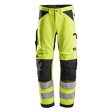 Snickers 6332 LiteWork, Hi-Vis Work Trousers+ Cl2 Various Colours