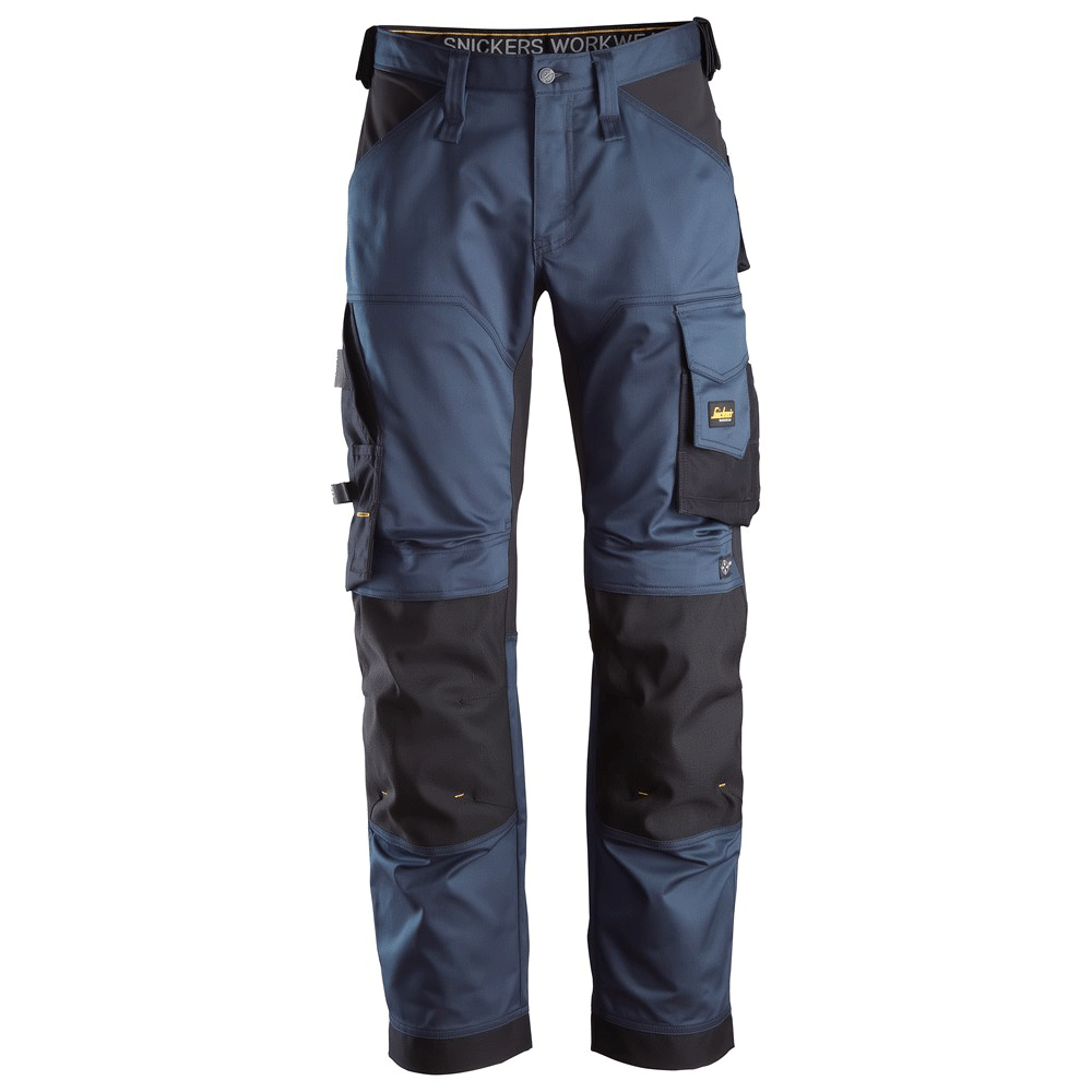 Snickers 6351 AllroundWork, Stretch Loose Fit Work Trousers Navy Blue