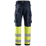 Snickers 6363 ProtecWork, Anti-Static Flame Retardant Hi-Vis Trousers, Class 1