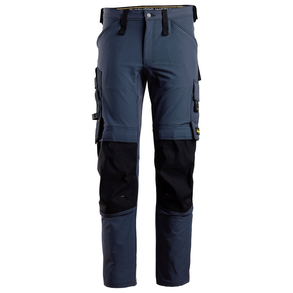 Snickers 6371 AllroundWork, Full Stretch Kneepad Trouser Navy Blue