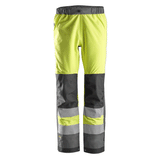 Snickers 6530 AllroundWork, Hi-Vis WP Shell Trousers CL2 Various Colours