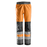 Snickers 6530 AllroundWork, Hi-Vis WP Shell Trousers CL2 Various Colours