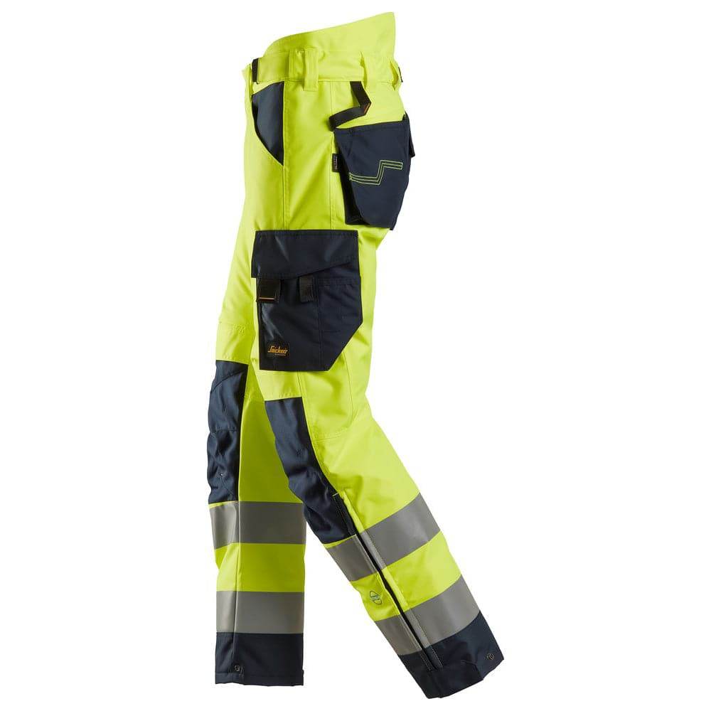 Snickers 6639 AllroundWork, Hi-Vis 37.5 Insulated Trousers+ CL2 Various Colours