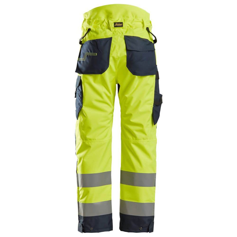 Snickers 6639 AllroundWork, Hi-Vis 37.5 Insulated Trousers+ CL2 Various Colours