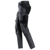 Snickers 6803 AllroundWork, Stretch Trousers without Knee Pockets Steel Grey