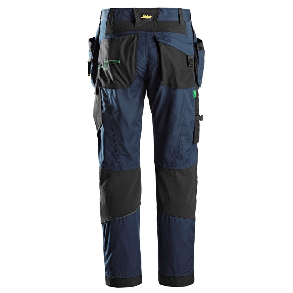 Snickers 6902 FlexiWork, Kneepad Holster Pocket Work Trousers Navy Blue