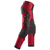 Snickers 6903 FlexiWork Stretch Kneepad Work Trousers Chilli Red
