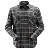 Snickers 8516 AllroundWork Flannel Checked Long Sleeve Shirt Various Colours