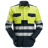 Snickers 8563 ProtecWork, Flame Retardant Arc Protection Hi-Vis Shirt, Class 1