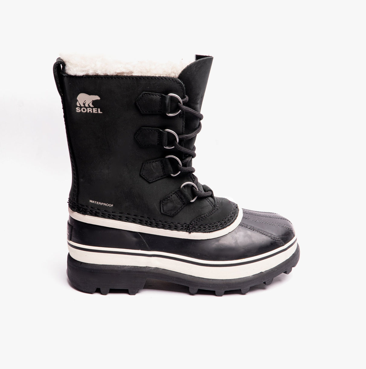 Sorel CARIBOU Womens Waterproof Boots Black