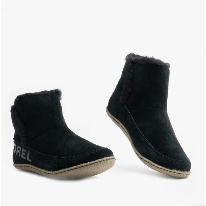 Sorel NAKISKA Womens Slippers Black/Sage