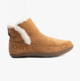 Sorel NAKISKA Womens Slippers Camel Brown/Natural