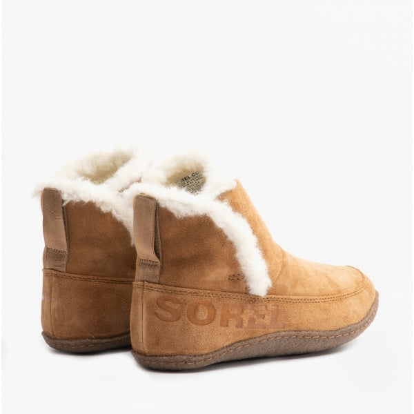 Sorel NAKISKA Womens Slippers Camel Brown/Natural