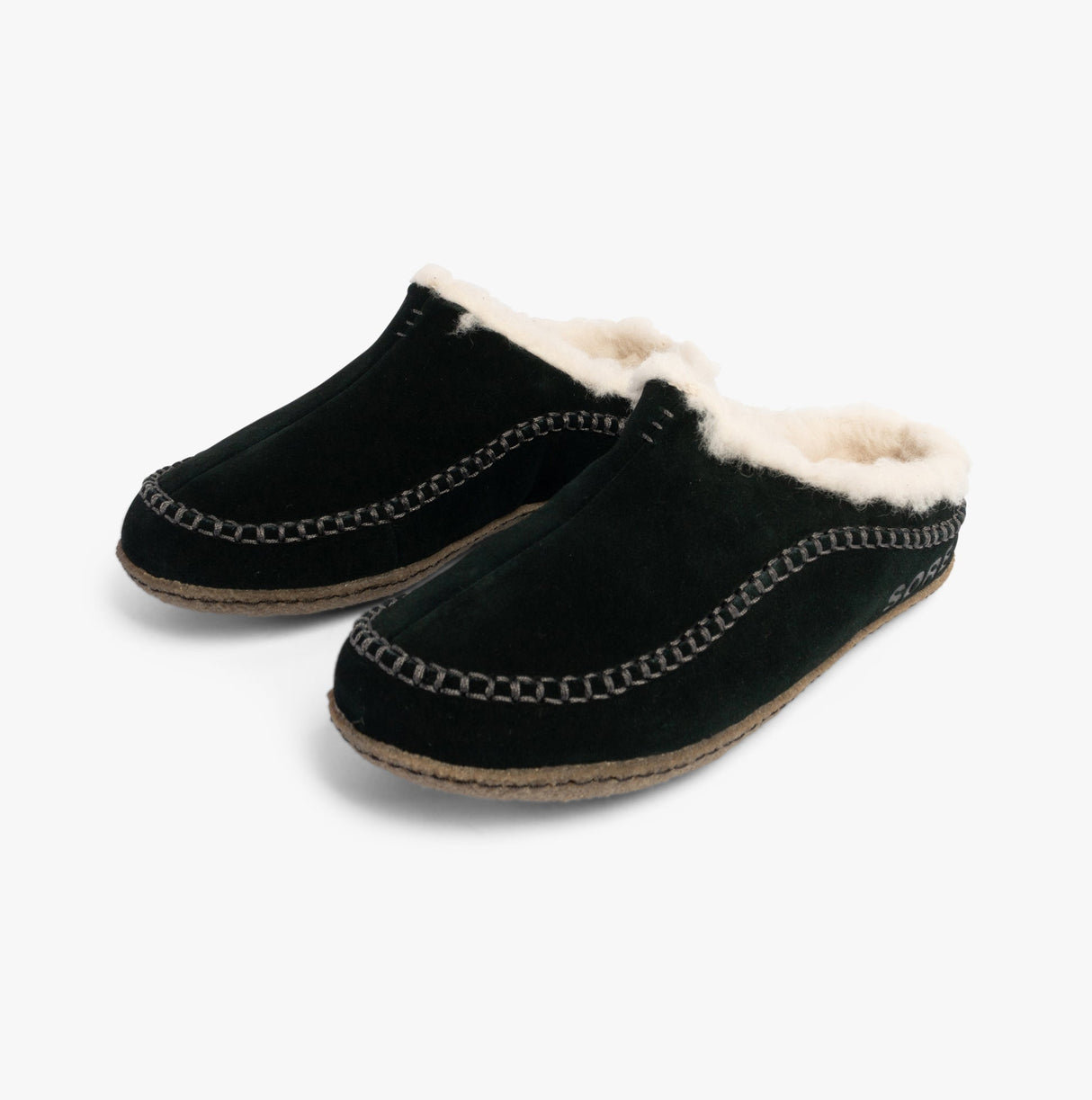 Sorel LANNER Mens Slippers Black