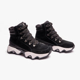 Sorel KINETIC IMPACT CONQUEST WP Womens Snow Boots Black/Sea Salt