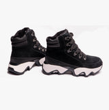 Sorel KINETIC IMPACT CONQUEST WP Womens Snow Boots Black/Sea Salt