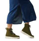 Sorel EXPLORER III JOAN Womens Winter Boots Green