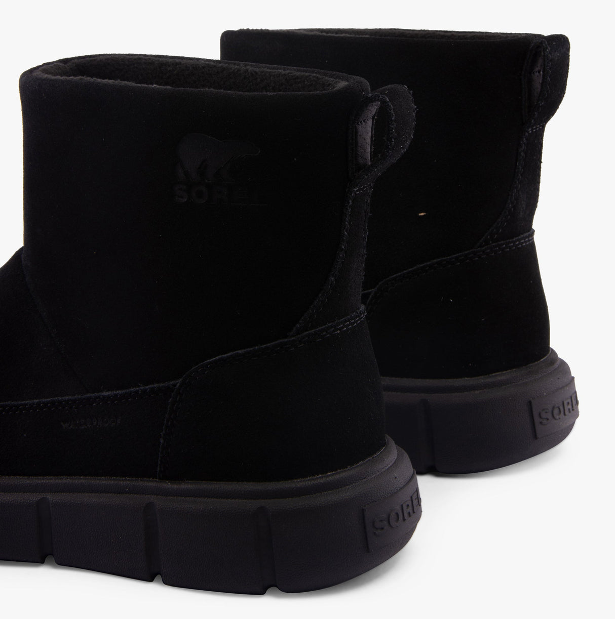 Sorel EXPLORER III SLIP-ON Womens Winter Boots Black