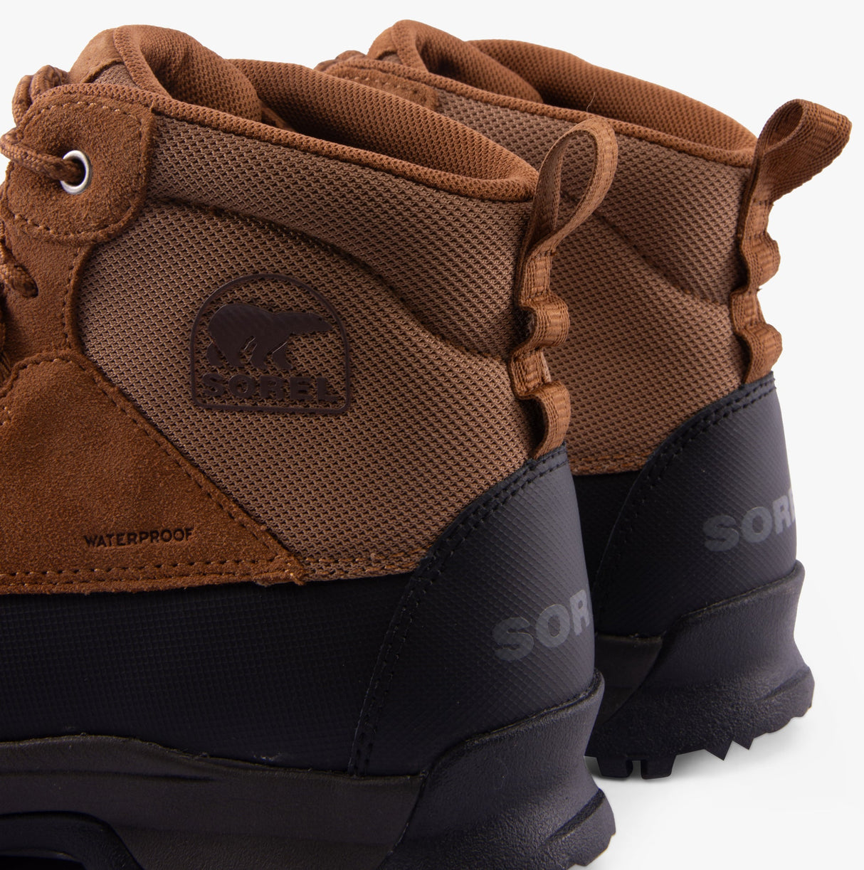 Sorel BUXTON LITE LACE PLUS Mens Winter Boots Light Brown