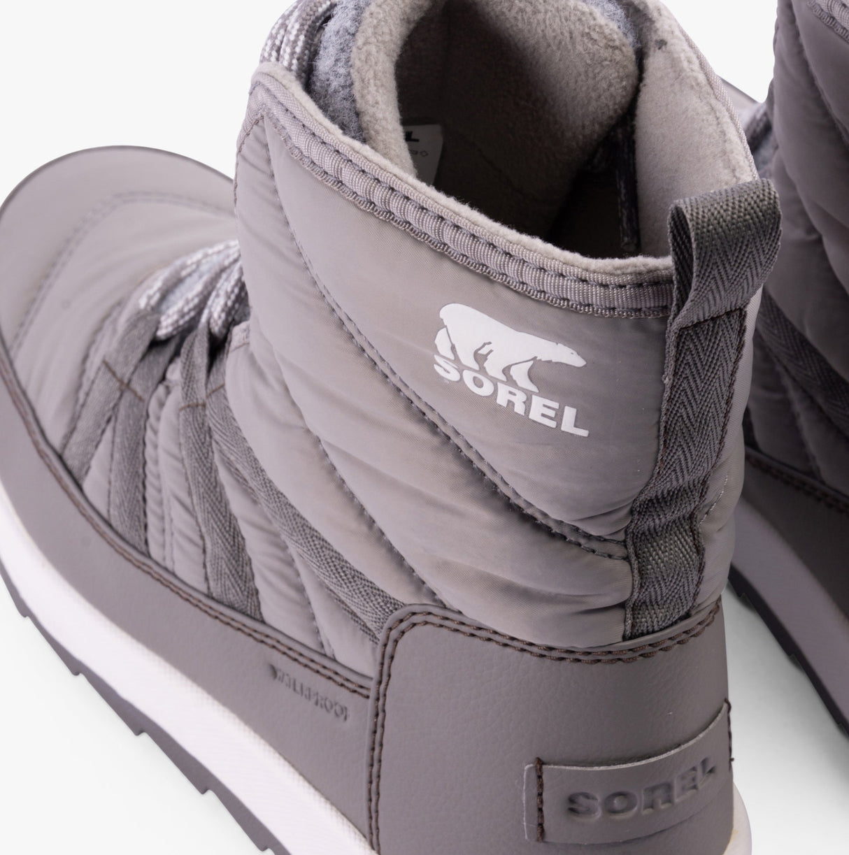 Sorel WHITNEY II PLUS LACE Womens Winter Boots Grey