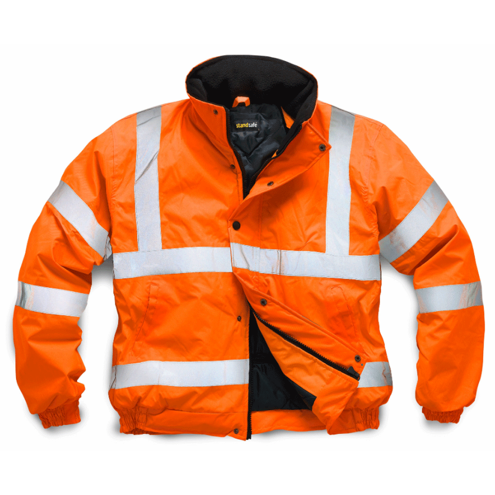 Standsafe HV002 Hi Vis Bomber Jacket Various Colours
