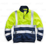 Standsafe HV040 1/4 Zip Hi-Vis Sweatshirt