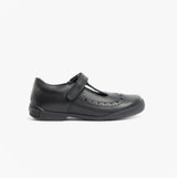 Start-Rite LEAP FROG Girls Leather T-Bar School Shoes Black