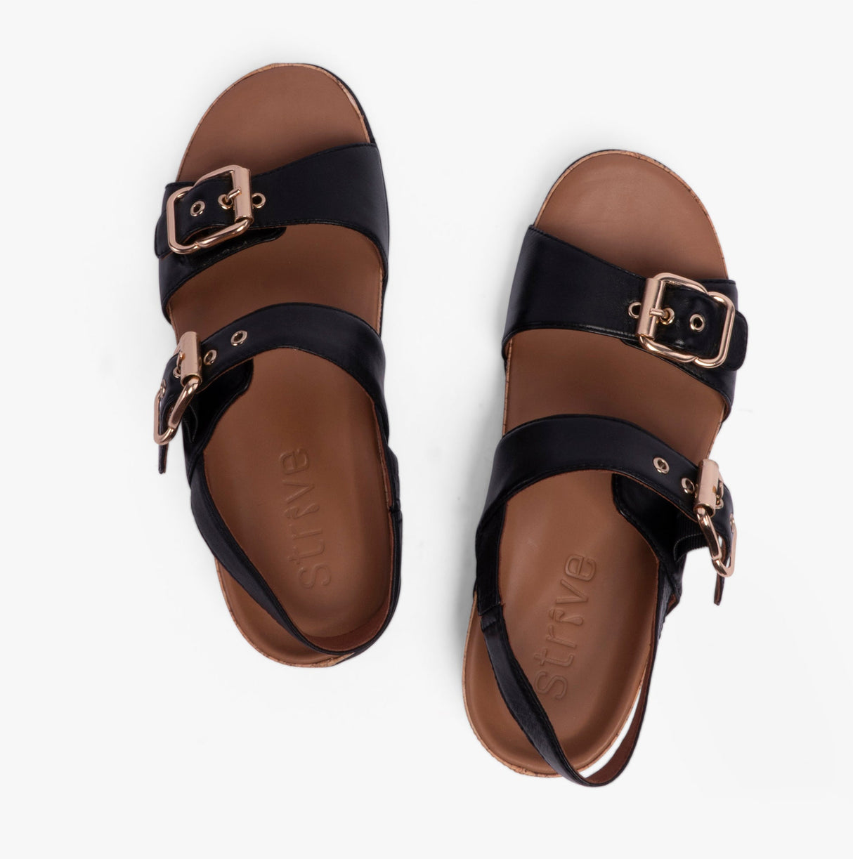 Strive AMALFI Womens Sandals Black