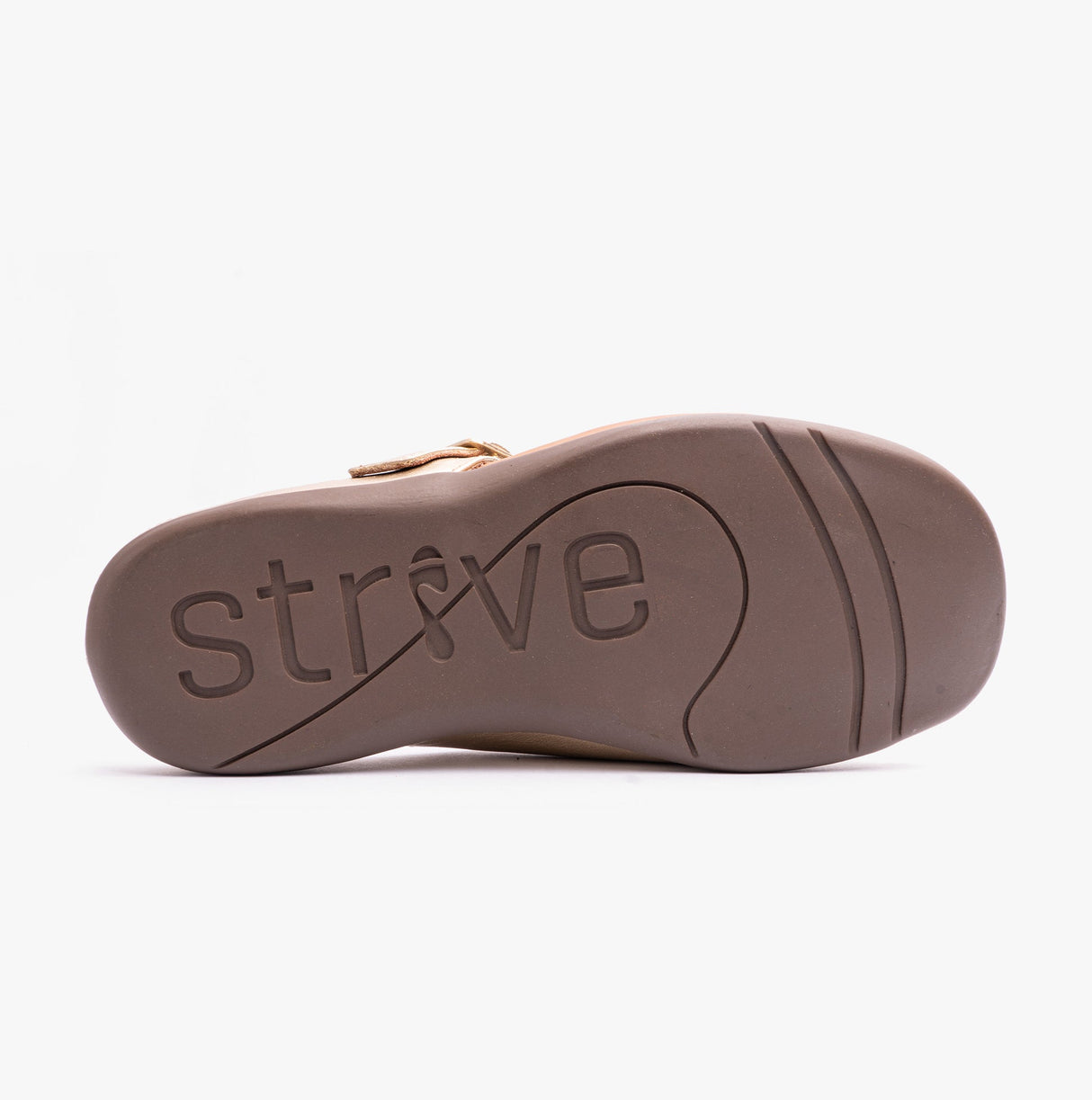 Strive JAVA II Womens Toe-Loop Sandals Light Gold