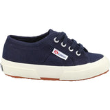 Superga 2750 JCOT CLASSIC Kids Canvas Trainers Navy