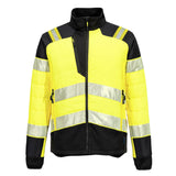Portwest  PW3 Hi-Vis Hybrid Baffle Jacket