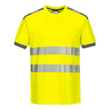Portwest PW3 Hi-Vis Cotton Comfort T-Shirt S/S