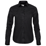 Tee Jays 4025 Ladies Stretch Luxury Long Sleeve Poplin Shirt