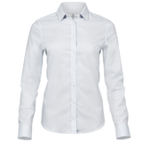 Tee Jays 4025 Ladies Stretch Luxury Long Sleeve Poplin Shirt