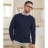 Tee Jays 5504 Ribbed Interlock Crew Neck Sweatshirt