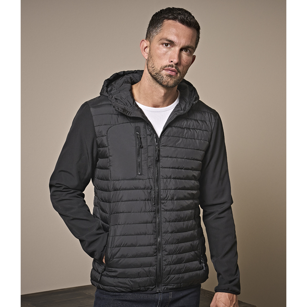Tee Jays 9628 Hooded Crossover Jacket