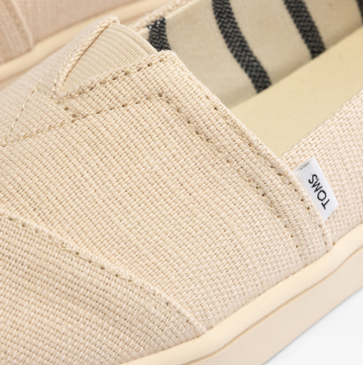 TOMS ALPARGATA CUPSOLE Womens Vegan Slip-On Espadrilles Natural