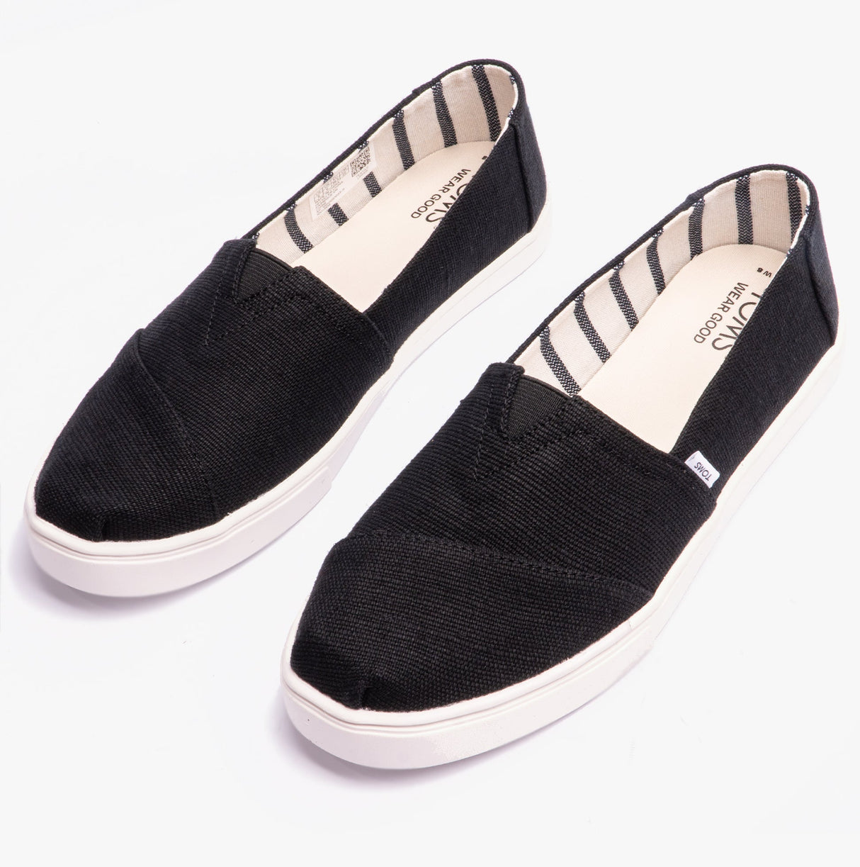 TOMS ALPARGATA CUPSOLE Womens Shoes Black