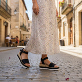 TOMS DIANA Womens Sandals Black