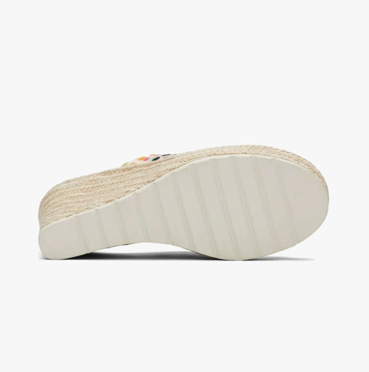 TOMS MONICA Womens Slingback Wedge Sandals Natural