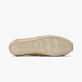 TOMS ALPARGATA Womens Canvas Espadrille Natural