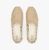 TOMS ALPARGATA Womens Canvas Espadrille Natural