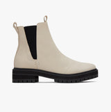 TOMS DAKOTA Womens Water Resistant Chelsea Boots Beige