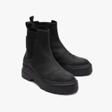 TOMS ALPARGATA COMBAT Womens Boots Black
