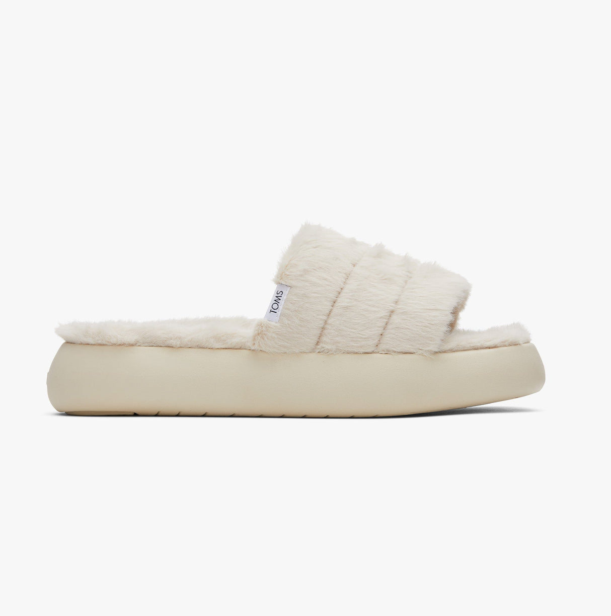TOMS ALPARGATA MALLOW SLIDE Womens Sandals Beige