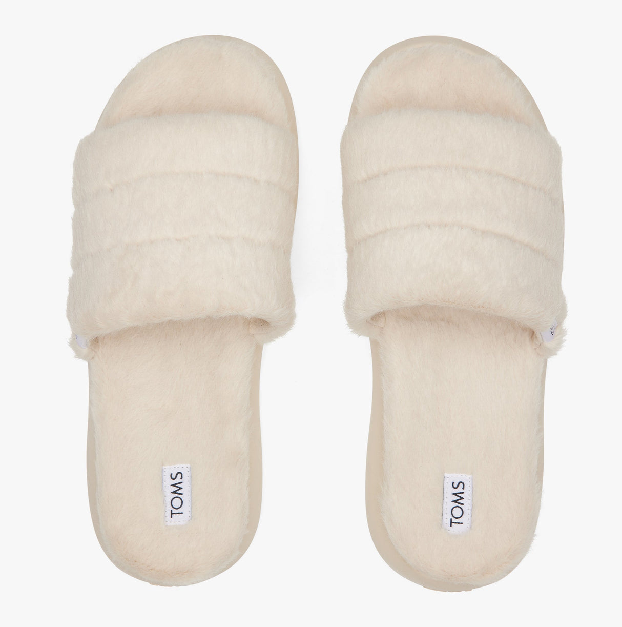 TOMS ALPARGATA MALLOW SLIDE Womens Sandals Beige