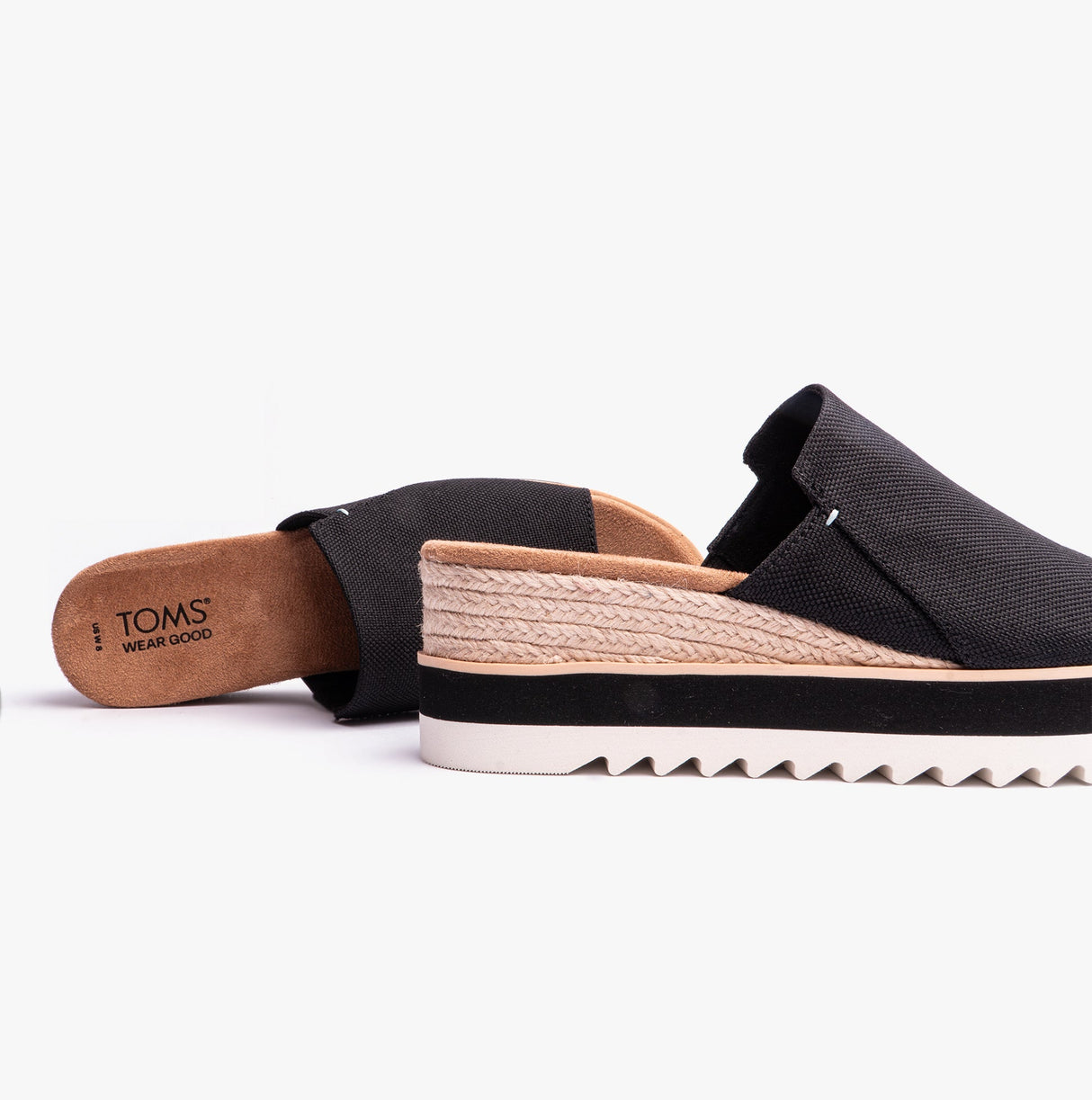 TOMS DIANA MULE Womens Sandals Black