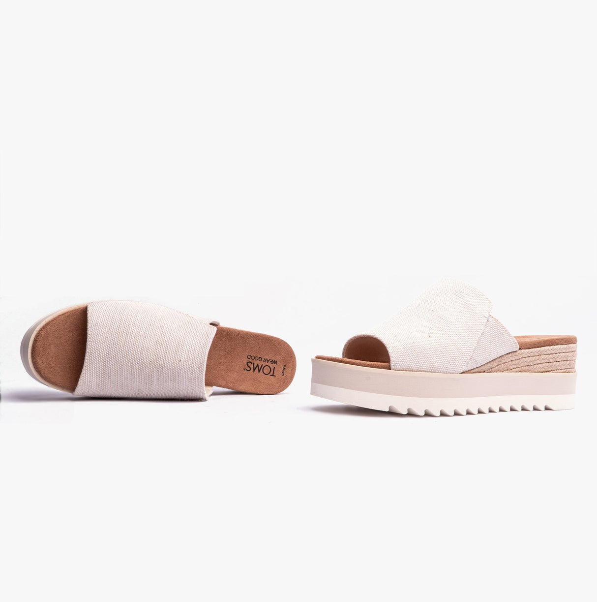 TOMS DIANA MULE Womens Sandals Natural