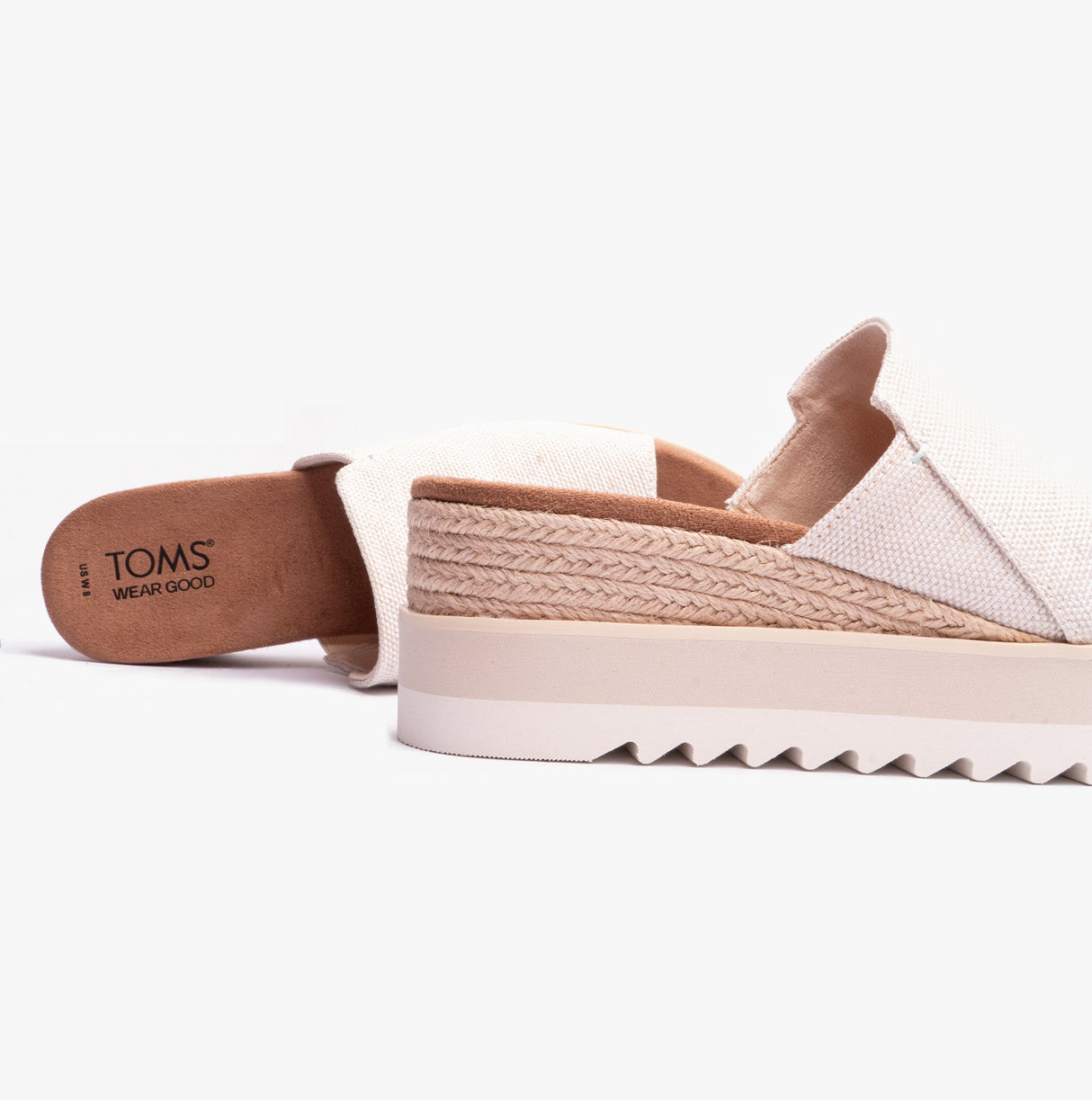 TOMS DIANA MULE Womens Sandals Natural