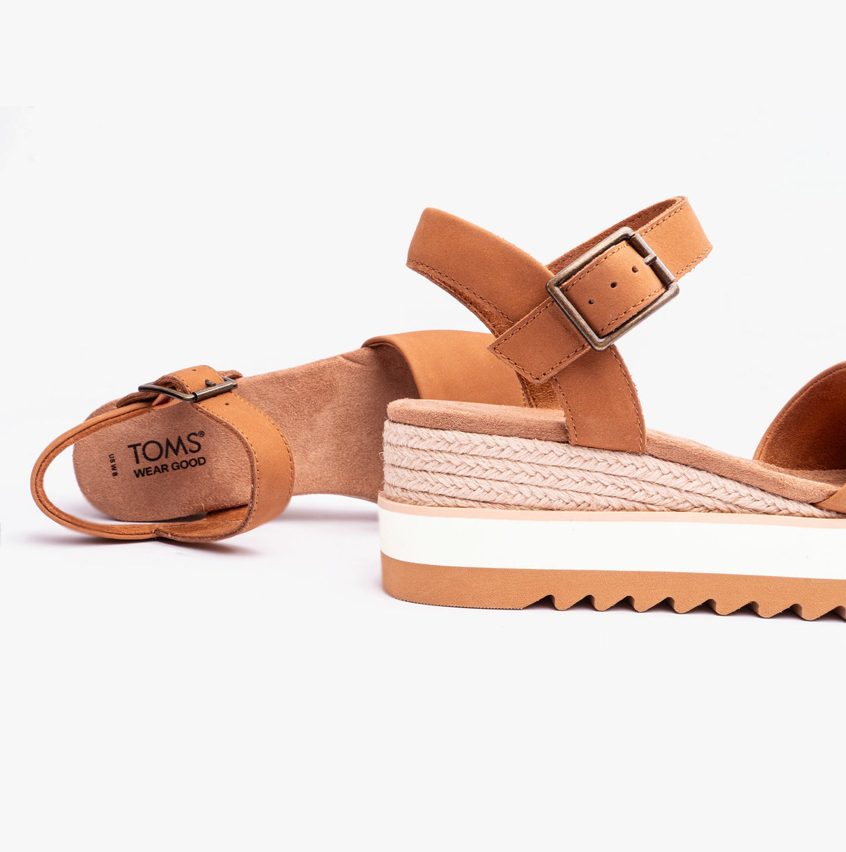 TOMS DIANA Womens Sandals Tan